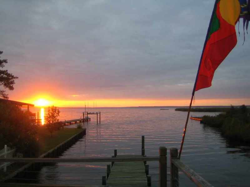 Belhaven, NC Sun rise on East Street Belhaven NC photo, picture