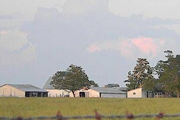 Flemington, MO: Barns in Sunset Skys