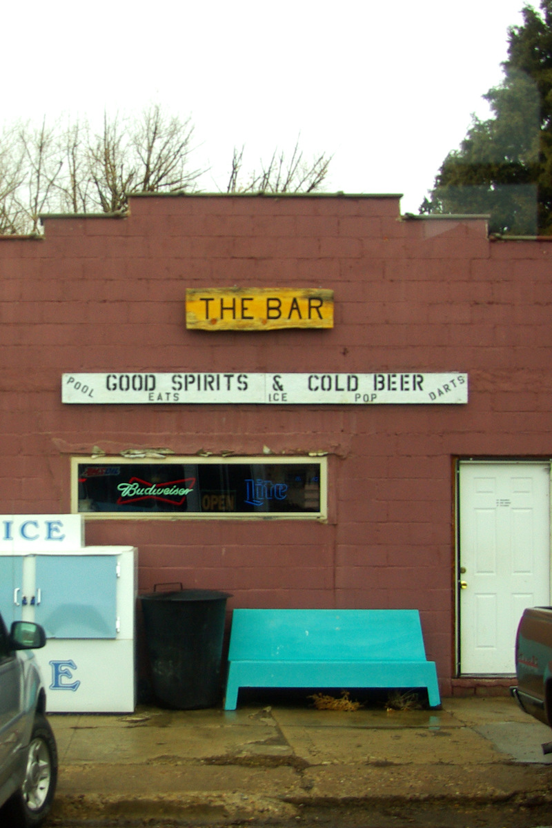 Bancroft, ID: The Bar in Bancroft, Idaho ~ Open at 6 a.m. ~ Darts