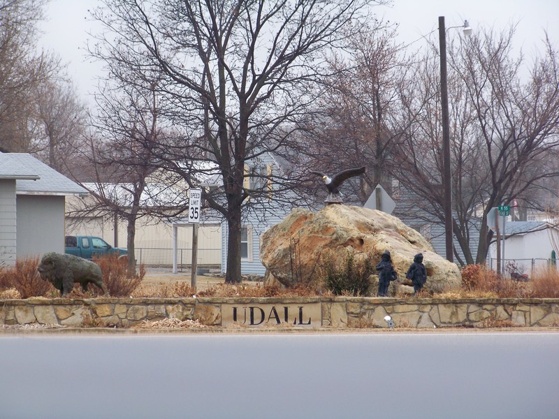 Udall, KS : Udall Kansas off of K-15 photo, picture, image (Kansas) at ...