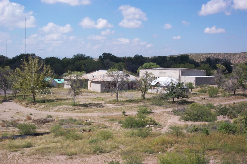 Virden, NM Old Virden School taken from Hill photo, picture, image