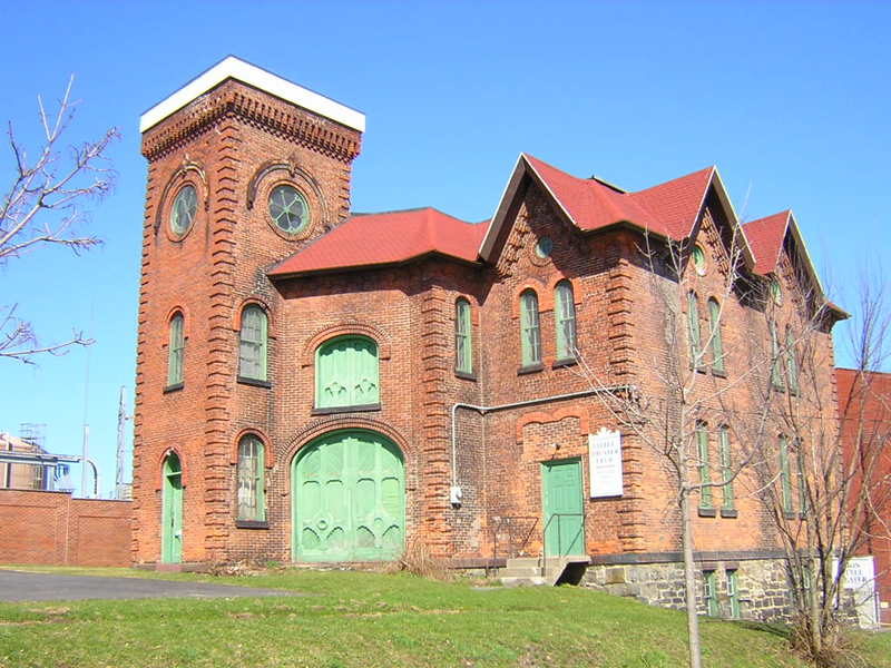Ilion, NY: Little Theater Club, former carriage house for Remington Mansion