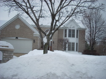 Schaumburg, IL: Winter in Park St Claire subdivision in Schaumburg, Il 60173 Call (847) 605-8455