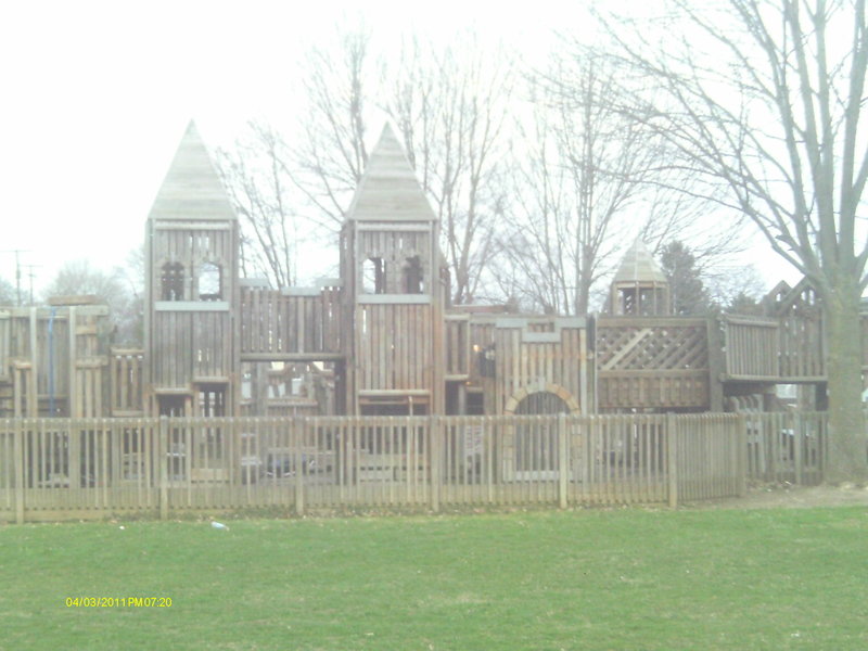 Pandora, OH: The Park/School ground