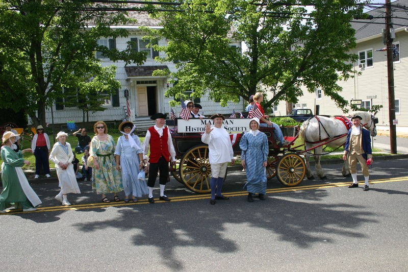 Matawan, NJ: Borroughs Mansion & Matawan historical Society Memorial day parade 2005