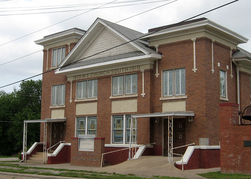 St. Jo, TX 1st United Methodist Church, circa 1919 photo, picture, image (Texas) at