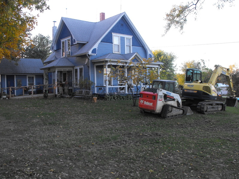 Shueyville, IA: Downtown Shueyville The Secret Cellar Wine Shop Renovations