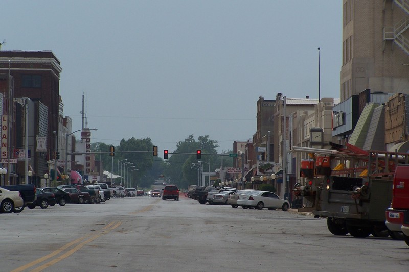 Chickasha, OK: The old down town area