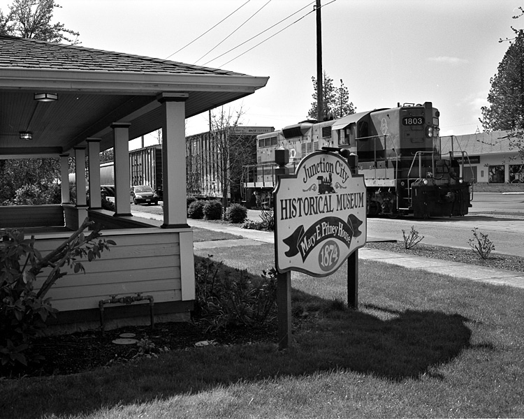 Junction City, OR Keeping Track, from "Junction City Junction", www