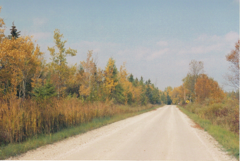 St. Ignace, MI Fall colors in Saint Ignace photo, picture, image