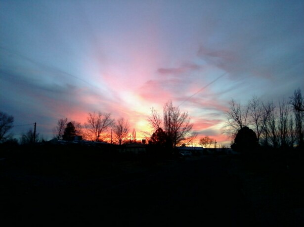 Moriarty, NM: Moriarty, NM Sunset