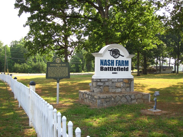 Lovejoy, GA: Nash Farm Battlefield Marker