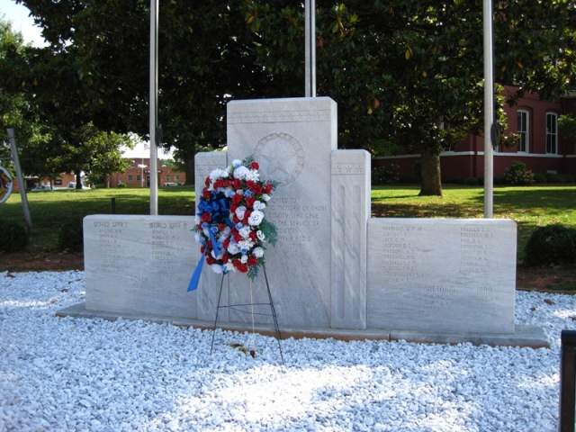 Zebulon, GA: Pike County Veterans Memorial - Pike County Courthouse - Zebulon, GA