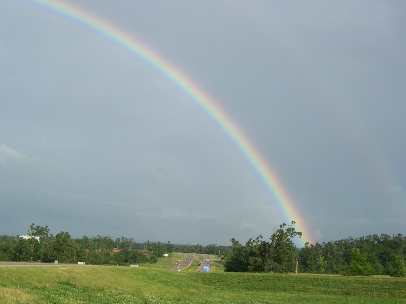 Gassville, AR rainbow photo, picture, image (Arkansas) at