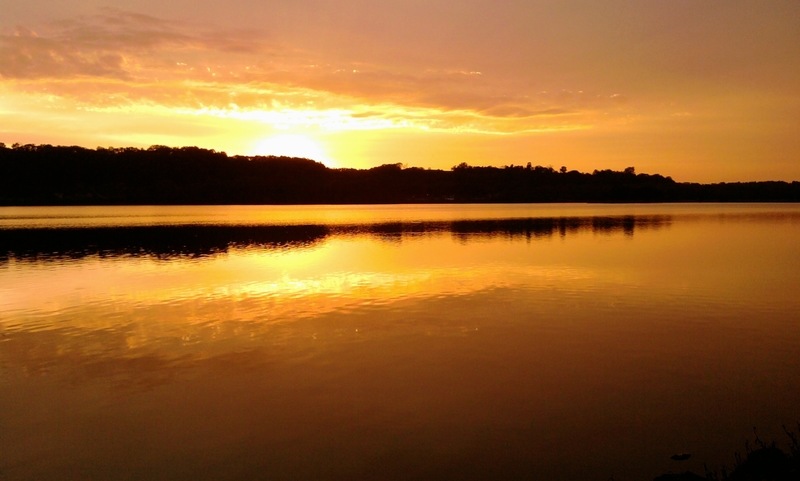 Sabula, IA : Sabula , Iowa sunset on Middle Lake, Sept 21, 2010 photo ...