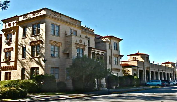 Beaumont, TX: The Mildred building and apartments