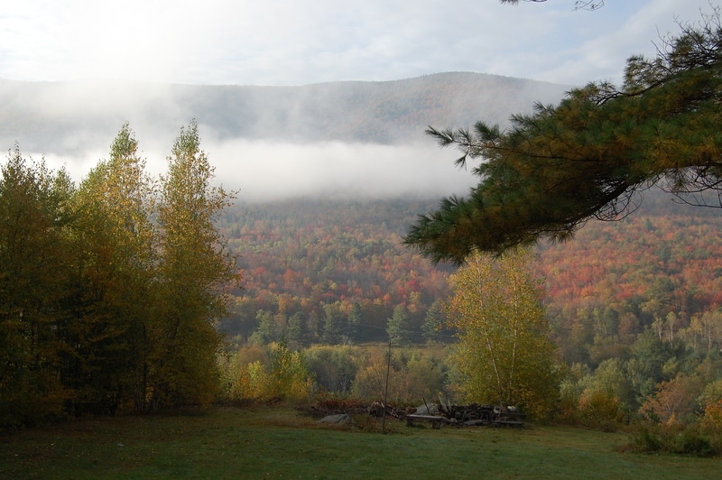 Jewett, NY: View from Overlook Drive, over the Rt 23A (by Maplewood Cementery)