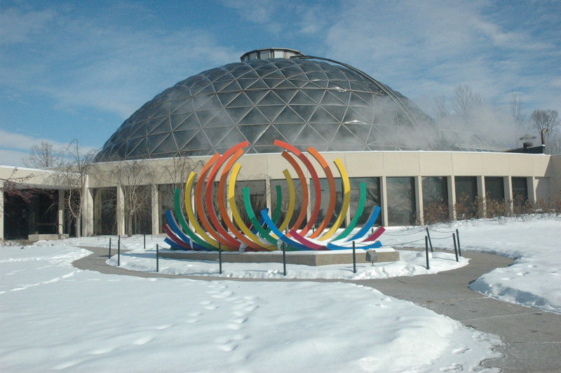 Des Moines, IA: Des Moines Botanical Center, in late January 2011.