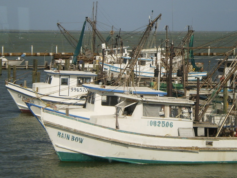 Fulton, Tx : Shrimpers, Fulton Harbor Photo, Picture, Image (texas) At 