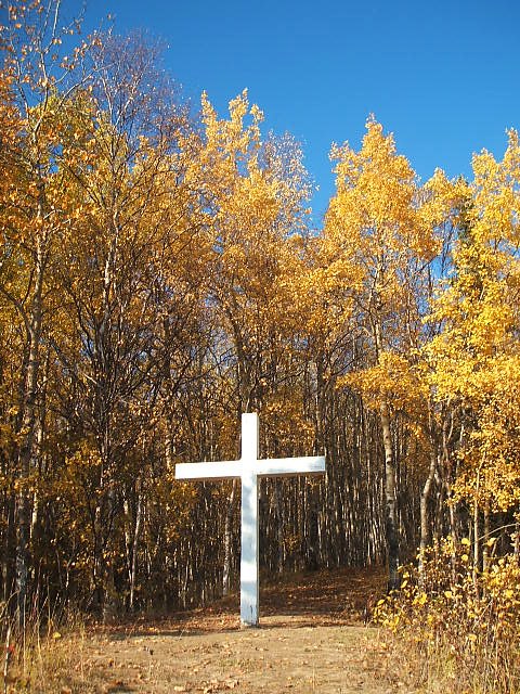Holy Cross, AK: the cross