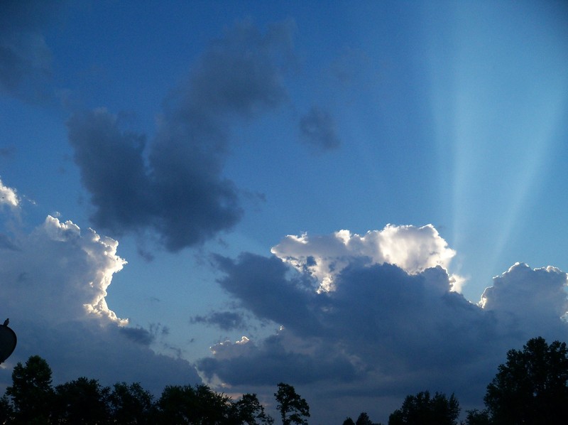 Rickman, TN: Sky after 06/23/11 storm. Beautiful in Rickman Tennessee
