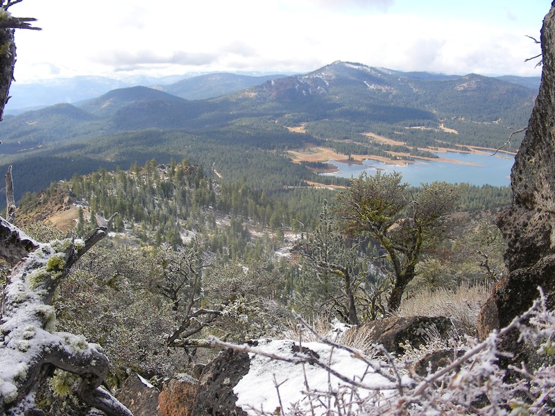 Portola, CA: Lake Davis & Smith Peak near Portola