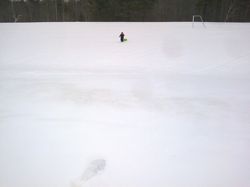 North Berwick, ME Half of one of the three soccer fields just at the