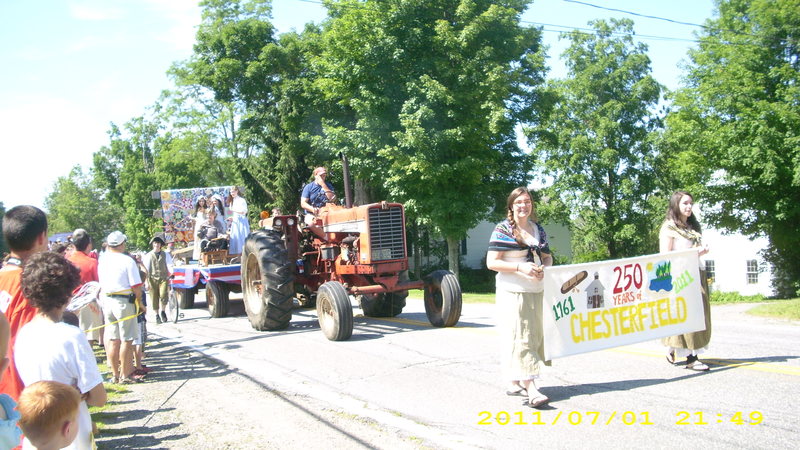 Chesterfield, NH: 250 Forth of July celebration in Chesterfield