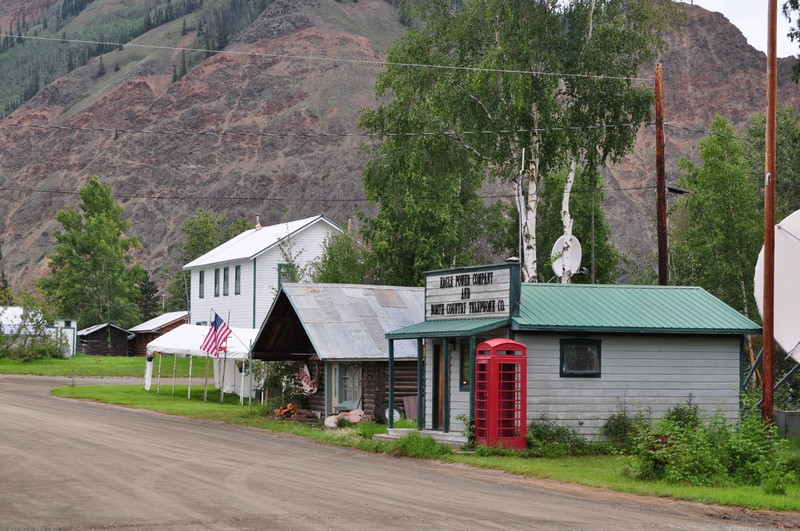 Eagle, AK : BLM Building on the mighty Yukon-River photo, picture ...