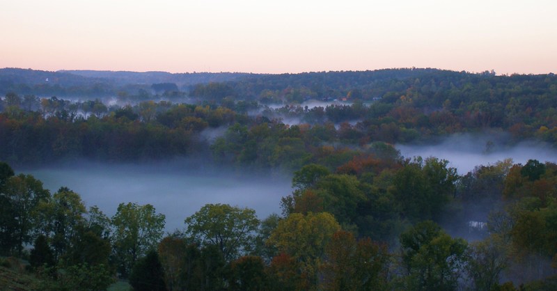 Waynesboro, TN: Dawn over Waynesboro
