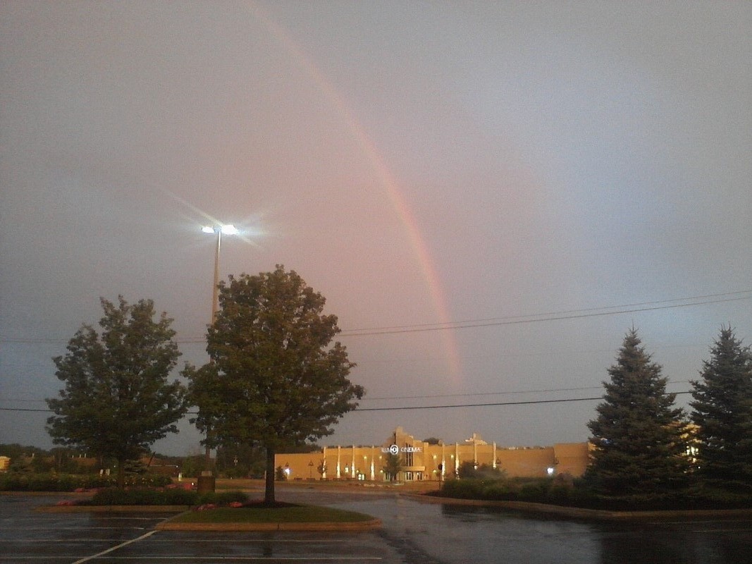 Grand Blanc, MI NCG Theater on Holly Road the morning after the last