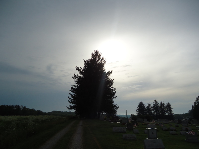 Clintonville, PA: Peaceful walk around the Cemetary
