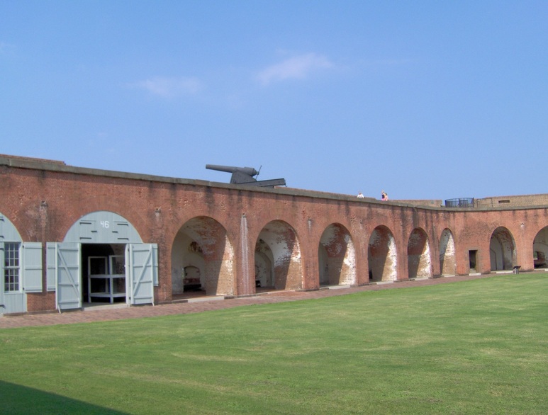 Savannah, GA: Fort Pulaski - Wide rim view...