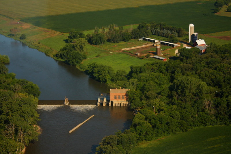 Rutland, IA Rutland Dam on the Des Moines River photo, picture, image (Iowa) at