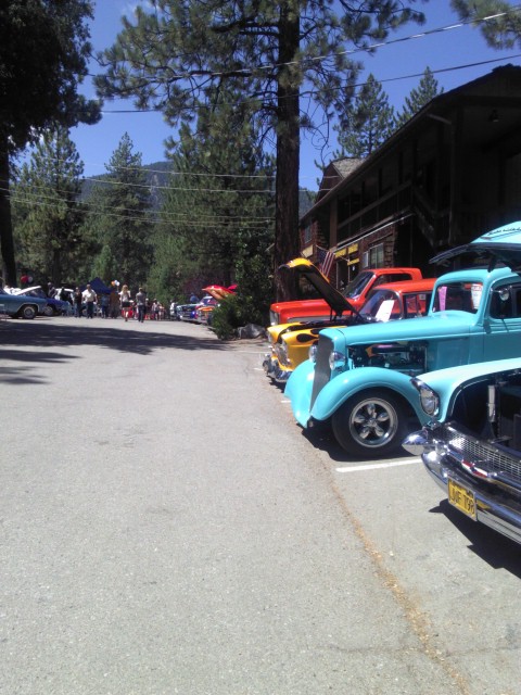 Pine Mountain Club, CA: Run to the pines car show, Pone Mountain Club.