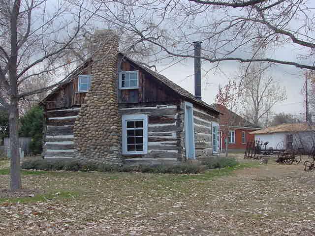 Wheat Ridge, CO: Johnson cabin, one the original homesteads in Wheat Ridge