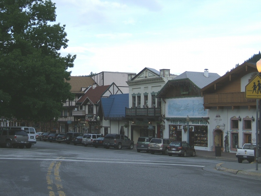 Leavenworth, WA: downtown Leavenworth