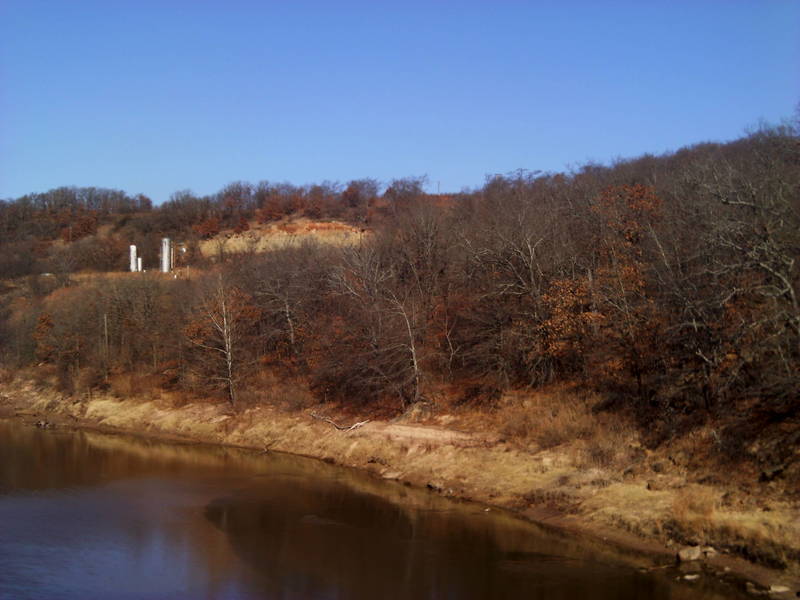 Weleetka, OK the view at christmas photo, picture, image (Oklahoma