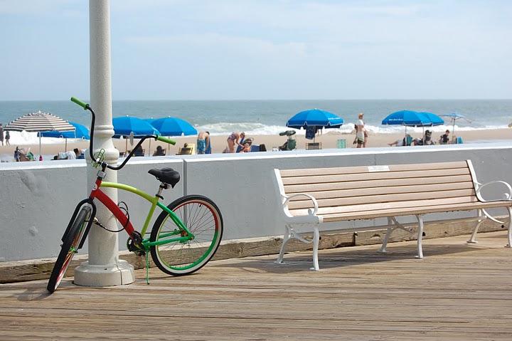 Ocean City, MD: Bike on the Boards