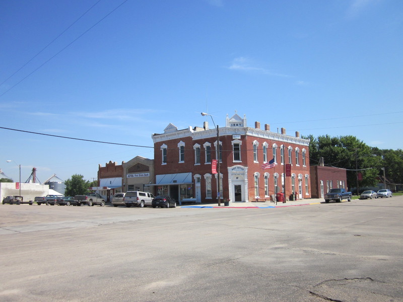 Western, NE: Western Post Office established in 1887.