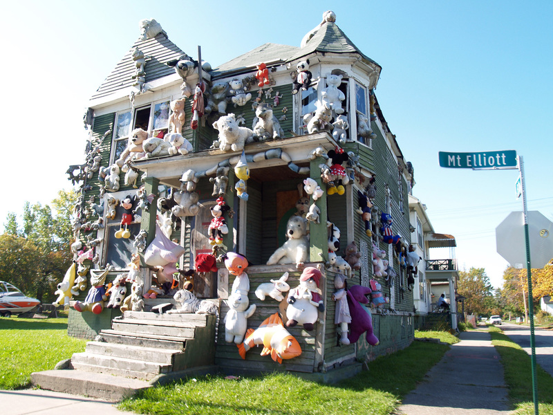 Detroit, MI: Heidelberg Project on Mt. Elliot Street