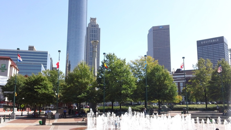 Atlanta, GA: Olympic plaza