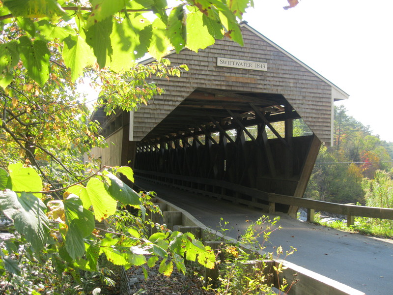 Ashland, NH Swiftwater Covered Bridge photo, picture, image (New