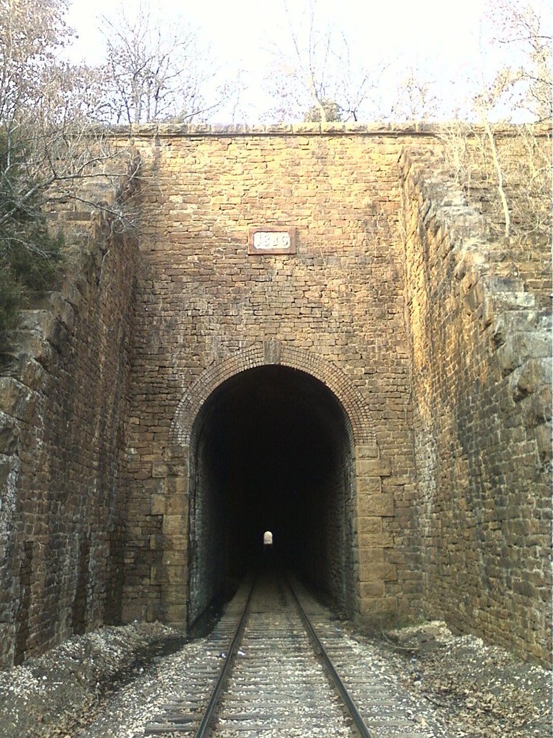 Rock Island, OK: The only train tunnel in Oklahoma