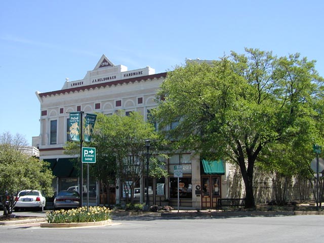 Round Rock, TX: Old Nelson Building in Downtown Round Rock