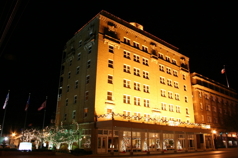 Eastland, TX: Historic Connellee Hotel. Built in 1928, renovated, reopened as Eastland Civic Center in 2005.