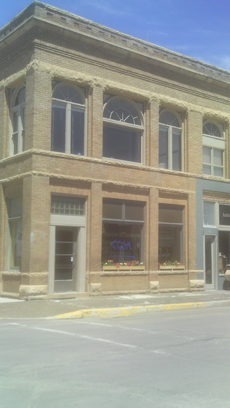 Truman, MN People's State Bank building Truman Minnesota 1900 photo