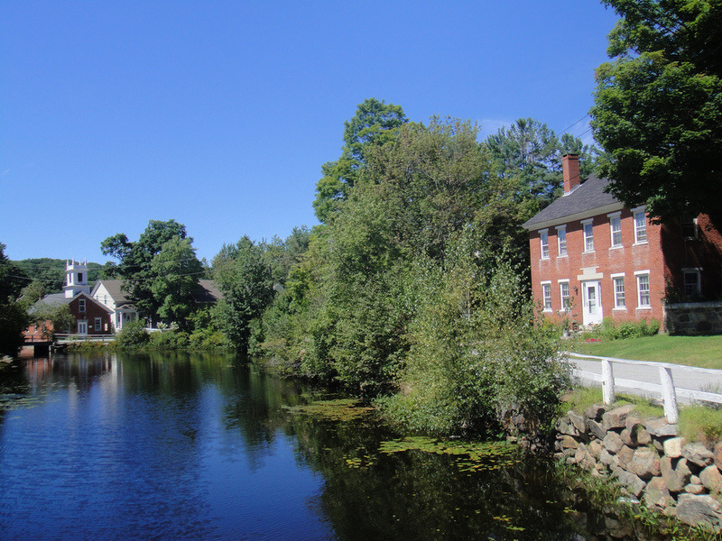 Harrisville, NH : Harrisville Canal photo, picture, image (New ...