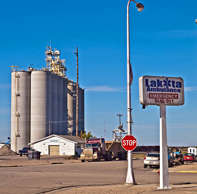 Lakota, ND The Lakota Grain Facility photo, picture, image (North