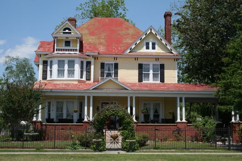 Branchville, SC: old house on main street